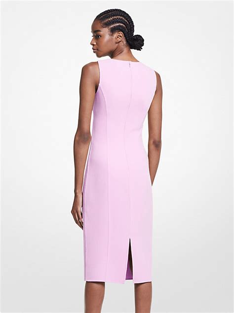 michael kors rose print sheath dress|Stretch Bouclé Sheath Dress .